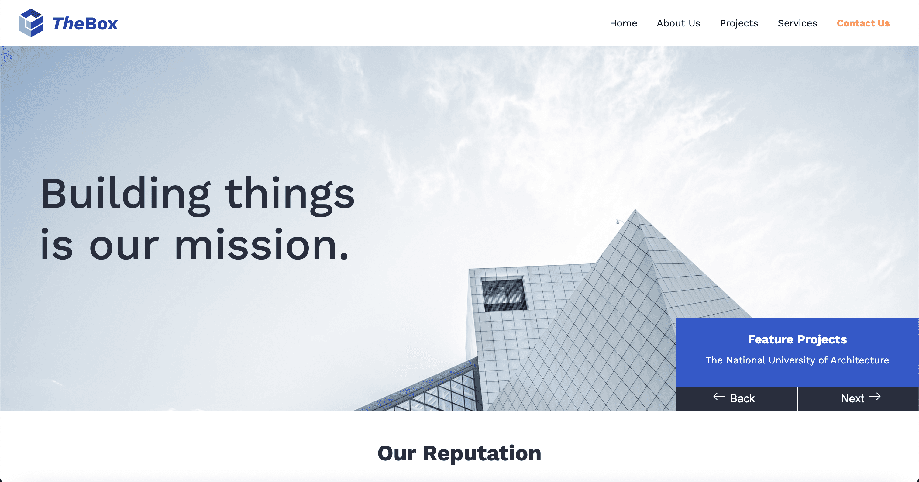 TheBox Website